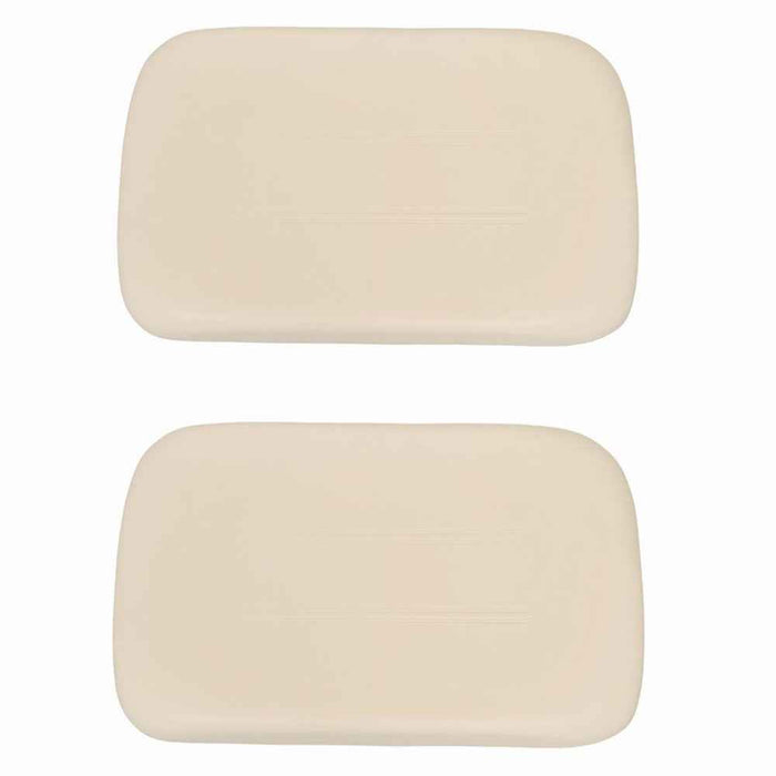 DURAFORCE 2 PCS White Seat Back Assembly For Club Car DS Golf Cart 1979-1999 Models