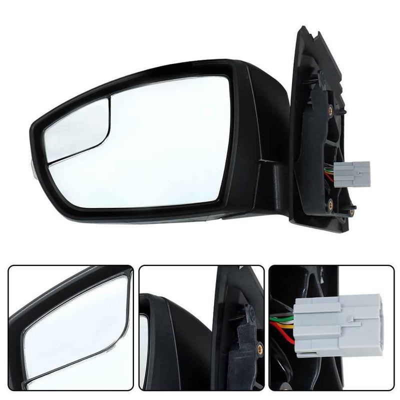 DURAFORCE F1EZ17683R For Ford Focus 2015 2016 2017 2018 Driver Left Side Mirror With Light