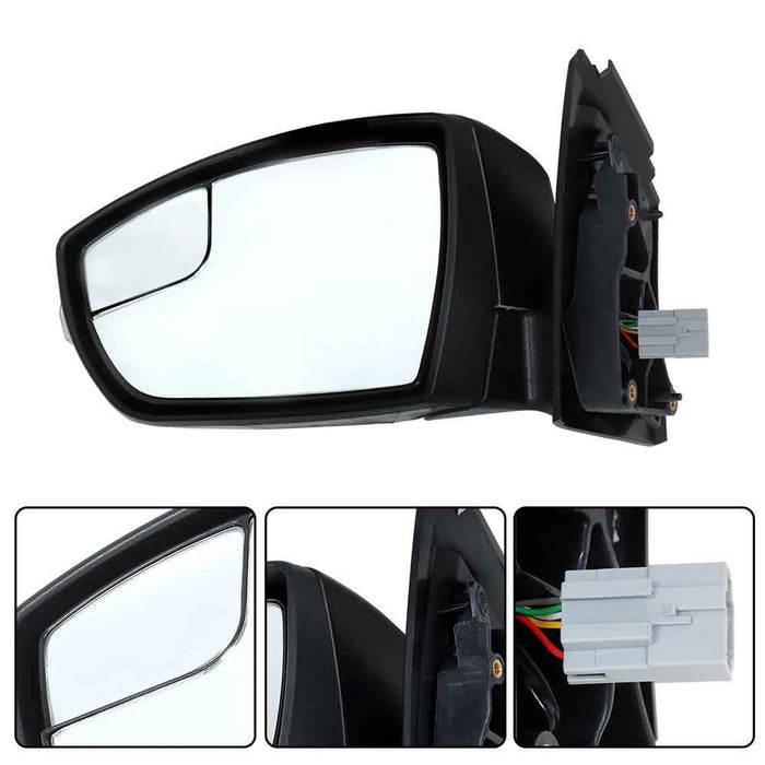 DURAFORCE F1EZ17683R For Ford Focus 2015 2016 2017 2018 Driver Left Side Mirror With Light