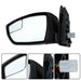 DURAFORCE F1EZ17683R For Ford Focus 2015 2016 2017 2018 Driver Left Side Mirror With Light