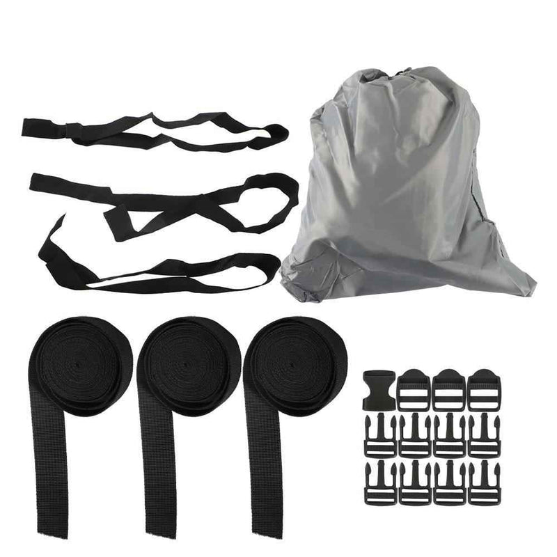 DURAFORCE Heavy 600D Marine Grade Polyester Canvas Trailerable Waterproof Boat Cover