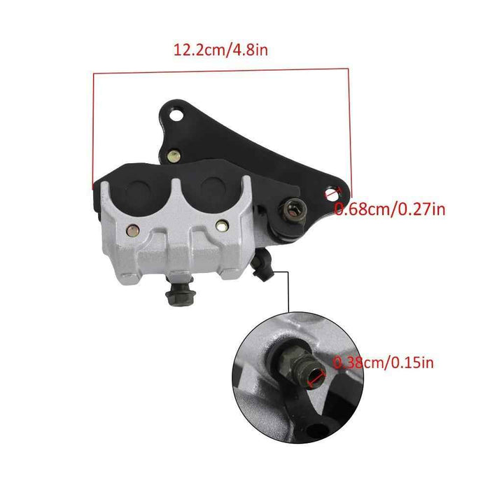 DURAFORCE New For Honda Rebel 250 CMX250C 1985 1986 1987 Front Brake Caliper w/Pads