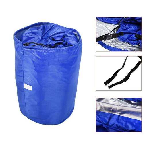 DURAFORCE Boat Cover 17-19 Ft Waterproof Trailerable Fabric 210D V-hull Dark Heavy Duty