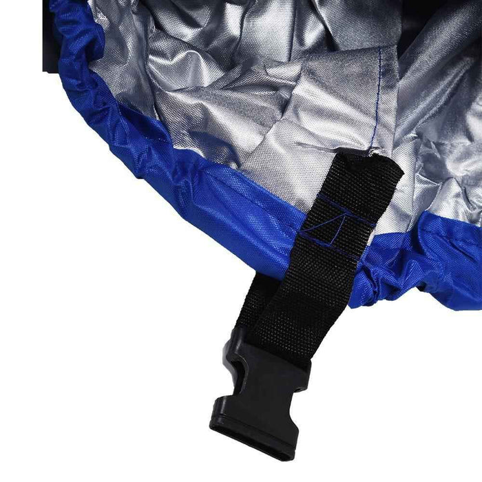 DURAFORCE Boat Cover 17-19 Ft Waterproof Trailerable Fabric 210D V-hull Dark Heavy Duty