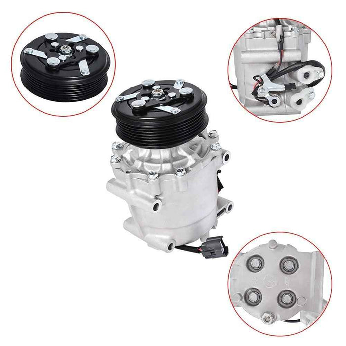 DURAFORCE CO4914AC 2004914 For Honda Civic 2002 2003-04 2005 1.7L A/C Compressor W/Clutch