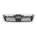 DURAFORCE For Subaru Impreza 12 13-2016 Front Upper Bumper Grill Chrome/Black Mesh Grille