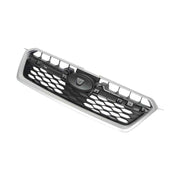 DURAFORCE For Subaru Impreza 12 13-2016 Front Upper Bumper Grill Chrome/Black Mesh Grille