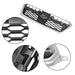 DURAFORCE For Subaru Impreza 12 13-2016 Front Upper Bumper Grill Chrome/Black Mesh Grille