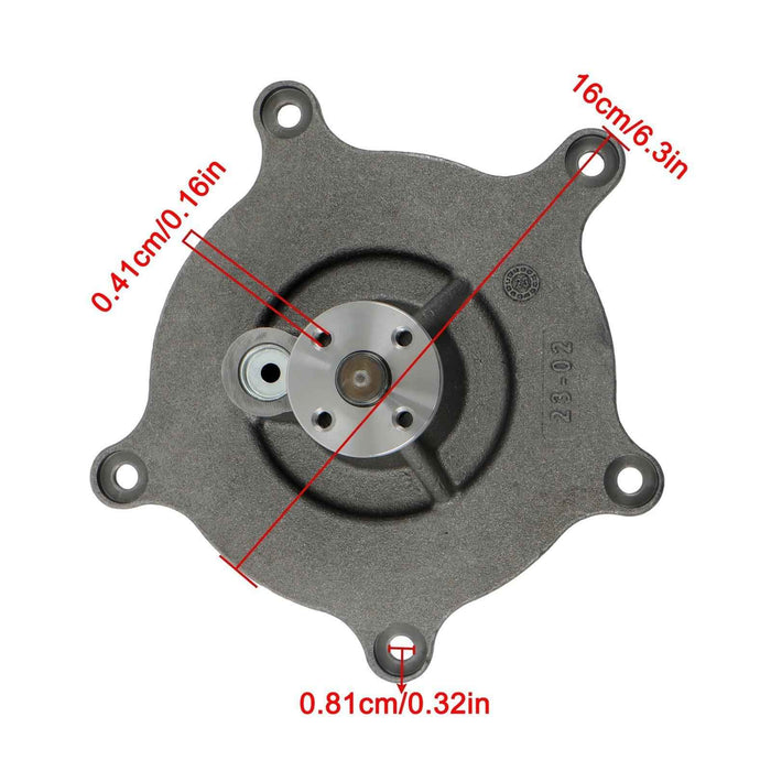DURAFORCE Engine Water Pump for International 1842665C93 1842664C92 Heavy Duty Truck