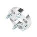 DURAFORCE 2× 1" For Golf Cart Silver Wheel Spacers 4×4 Bolt Pattern/62mm Bore 1/2×20 Studs