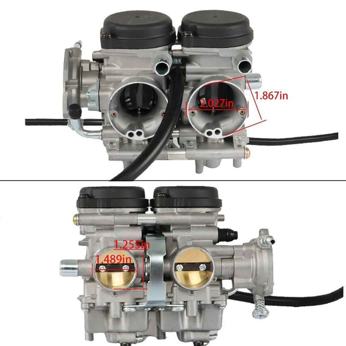 DURAFORCE Carburetor For 2001-2004 2005 Yamaha Raptor 660R Raptor 660 YFM660 YFM 660 660R
