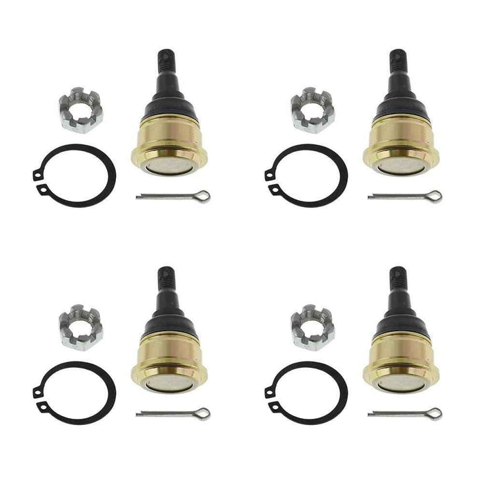 DURAFORCE 4 Pack Upper Lower Ball Joint For Yamaha Viking VI 2015-2019 5LP-23579-00-00