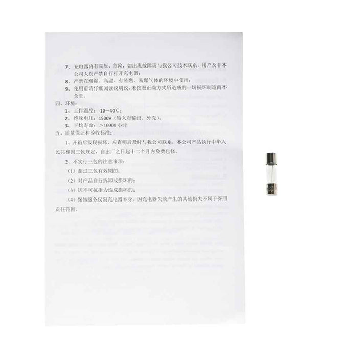 DURAFORCE Golf Cart Battery Charger 48 Volt For EZGO RXV Style Plug 617615