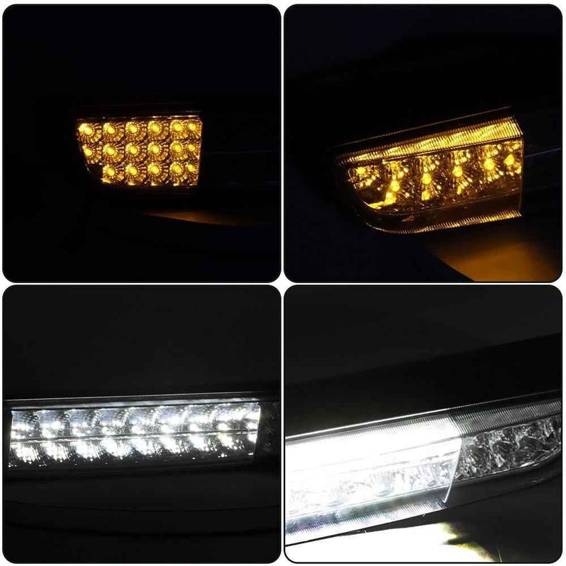 DURAFORCE Light Strip For EZGO TXT G&E Golf Cart LED Headlight 12V 1996-2012 2013