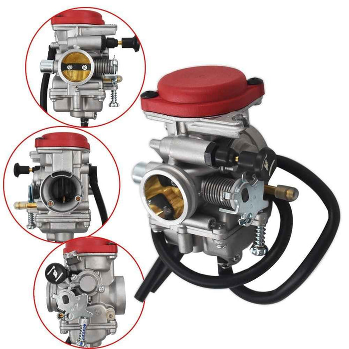 DURAFORCE For Roketa Baja Tank Jetmoto JS250 250cc Engine Quad ATV 30mm Carburetor