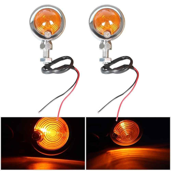 DURAFORCE Driving Spot Fog Light Bar W/ Bracket Turn Signal Fit For Honda Motorcycle US