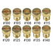 DURAFORCE 10pcs Carburetor Main Jet Kit For PWK OKO CVK 100 105 108 110 115……140
