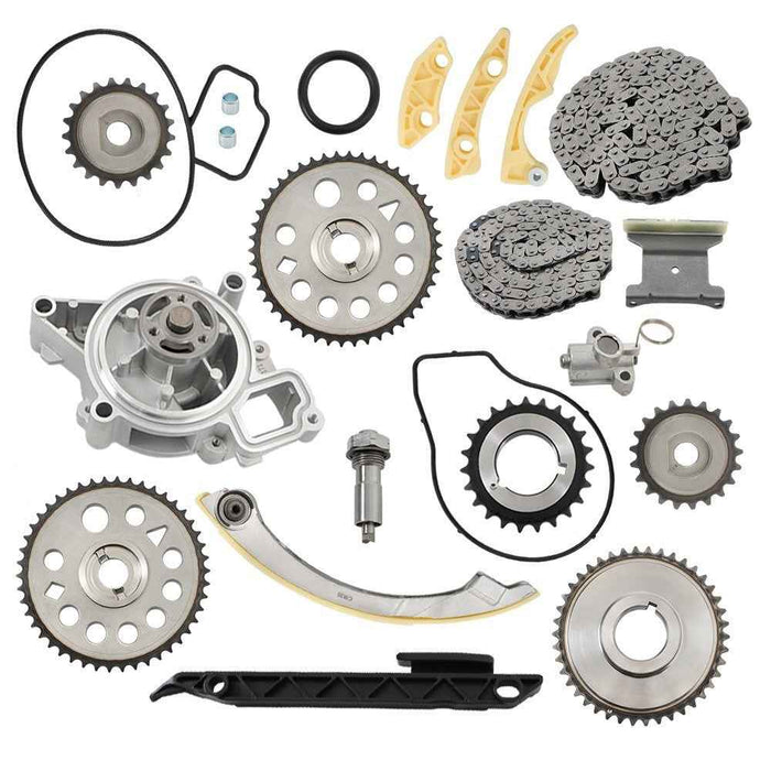DURAFORCE Timing Chain Kit Water Pump Kit For GM Chevrolet Pontiac 2.2L 2.4L l4 2000-2010