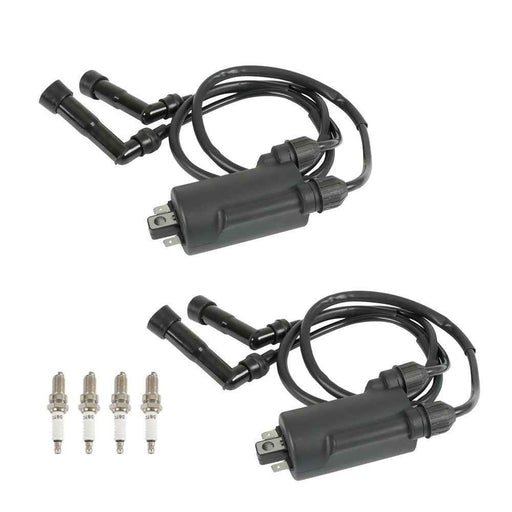 DURAFORCE Ignition Coil & Plug W/ Cap For Honda Goldwing 1200 GL1200 1100 GL1100