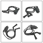DURAFORCE Ignition Coil & Plug W/ Cap For Honda Goldwing 1200 GL1200 1100 GL1100