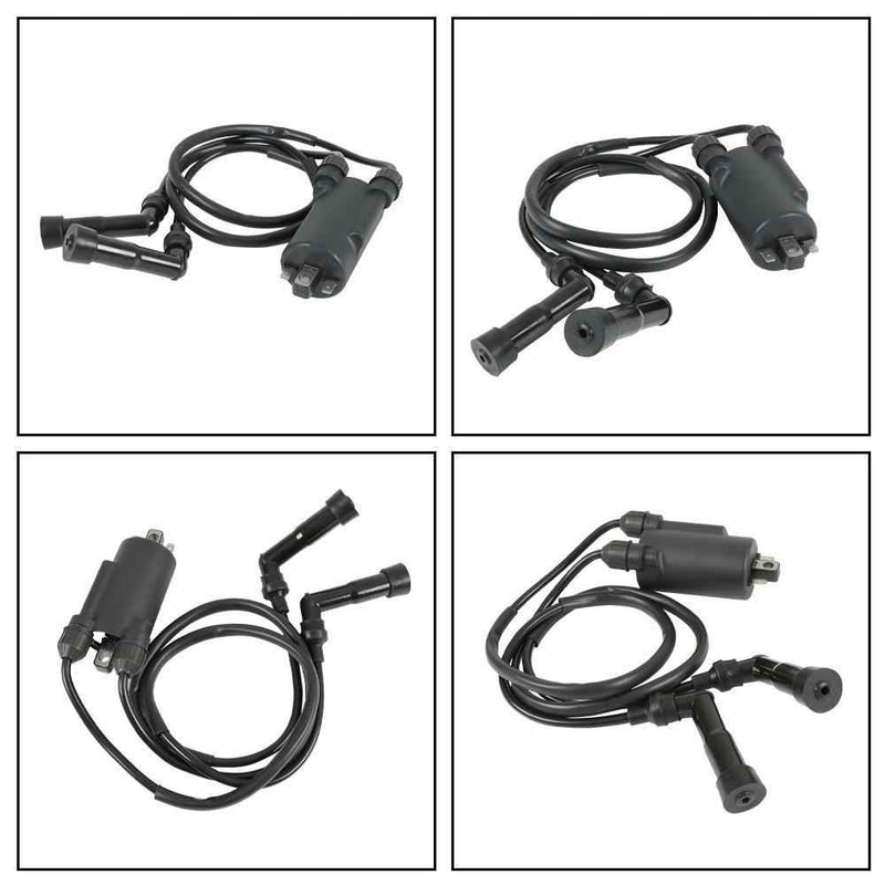 DURAFORCE Ignition Coil & Plug W/ Cap For Honda Goldwing 1200 GL1200 1100 GL1100