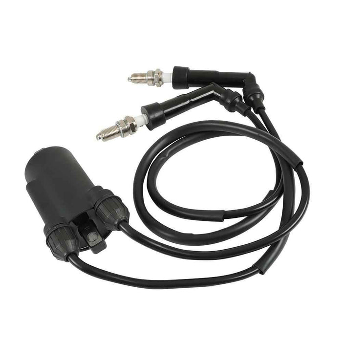 DURAFORCE Ignition Coil & Plug W/ Cap For Honda Goldwing 1200 GL1200 1100 GL1100