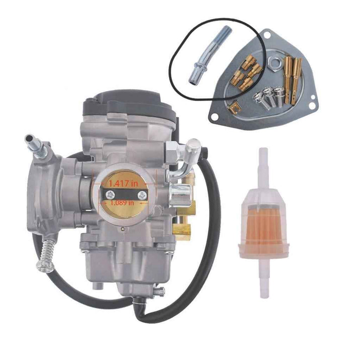 DURAFORCE Fit For Suzuki LT-F250 LTF250 Quadrunner 250 2×4 4×4 2000-2002 Carburetor New
