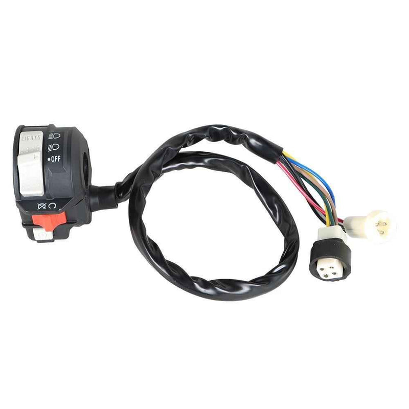 DURAFORCE For Yamaha Moto 4 Warrior 350 YFM250 350 Left Handlebar Kill Light Switch