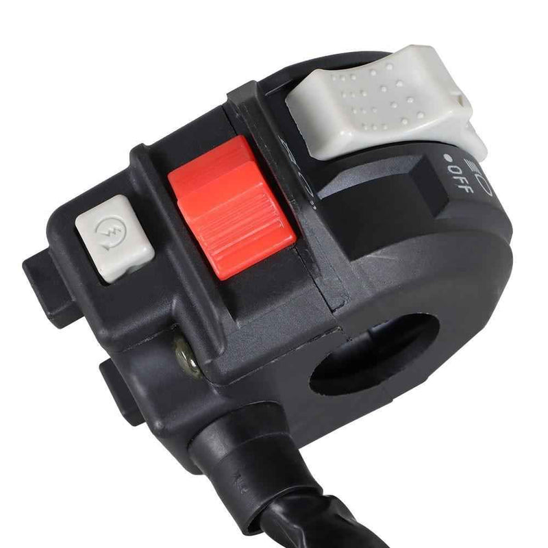 DURAFORCE For Yamaha Moto 4 Warrior 350 YFM250 350 Left Handlebar Kill Light Switch