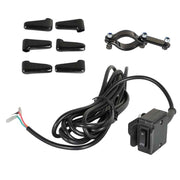 DURAFORCE NEW ATV 12V Handle Bar Control Switch & Mounting Bracket Winch Rocker Thumb