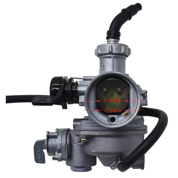 DURAFORCE Carb Carburetor & Throttle Cable Fit For Honda ATV 90 110 125 TRX125