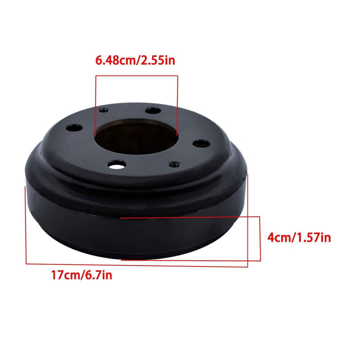DURAFORCE J55-G6521-00 For Yamaha G1-29 Club Car DS Golf Cart Brake Drum Hub Assembly