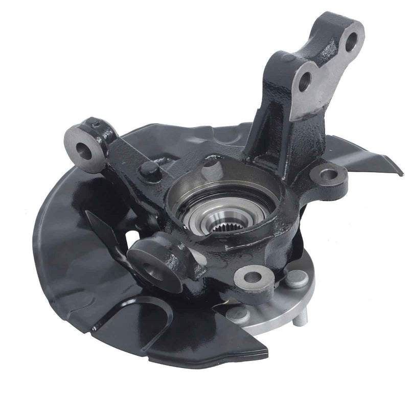 DURAFORCE Front Driver Side Steering Knuckle & Wheel Hub Bearing For Toyota Corolla 03-05