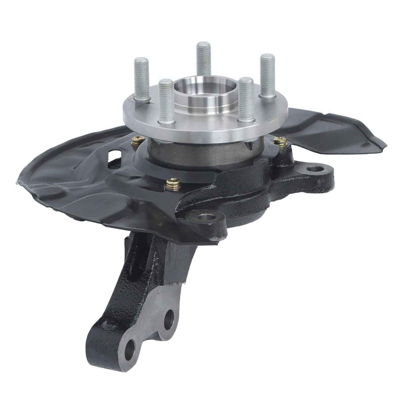 DURAFORCE Front Driver Side Steering Knuckle & Wheel Hub Bearing For Toyota Corolla 03-05