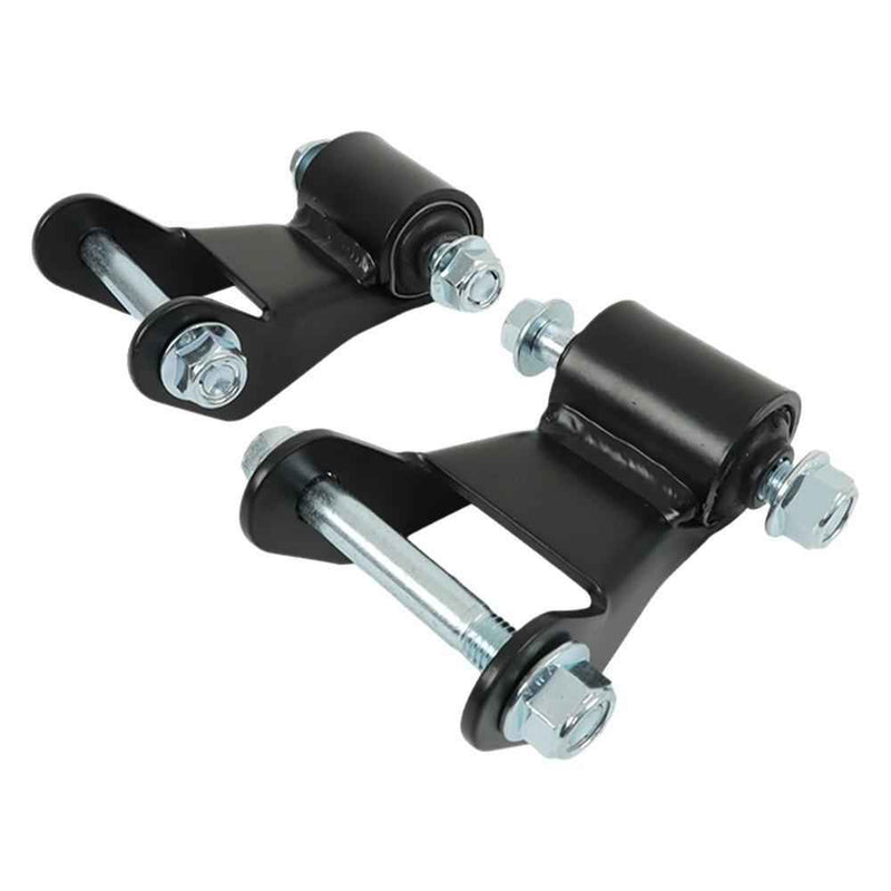 DURAFORCE Rear Leaf Spring Hanger Bracket Shackle Kit For Chevy Silverado 1500 2013-1999