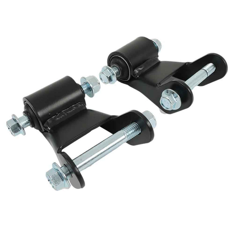 DURAFORCE Rear Leaf Spring Hanger Bracket Shackle Kit For Chevy Silverado 1500 2013-1999