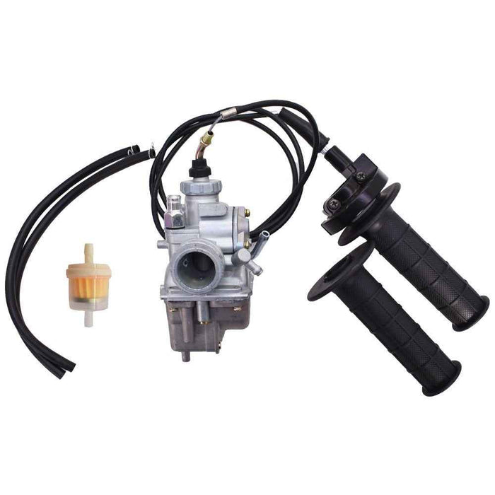 DURAFORCE Handle Grip Bar Throttle Cable & Carburetor TTR125 TTR125E TTR125LE For Yamaha