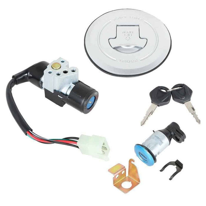DURAFORCE Fuel Gas Cap For Honda 2014-2015 Grom 125 MSX125 Ignition Switch Seat Lock Key
