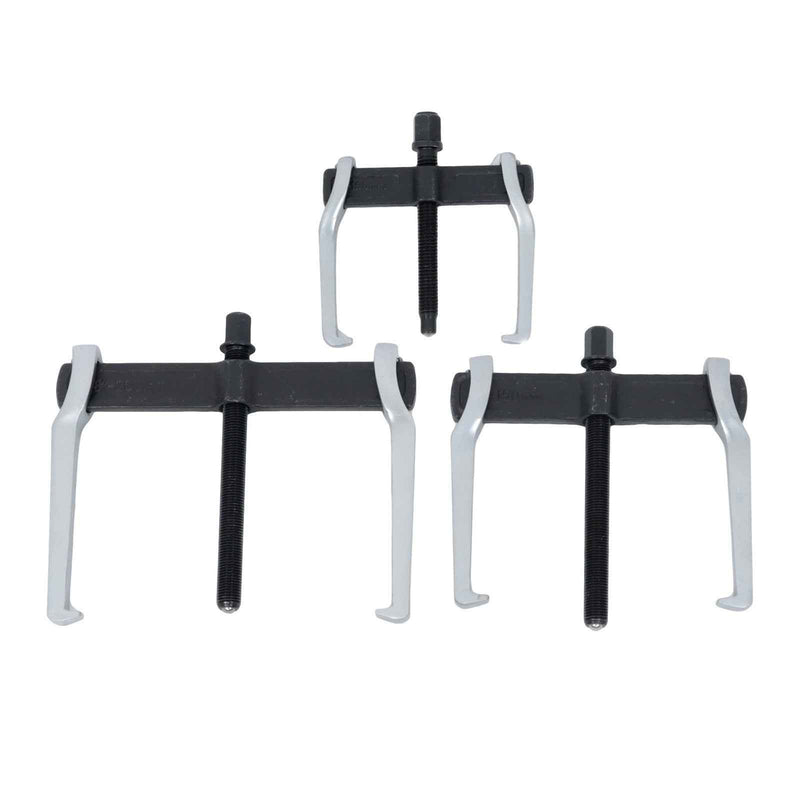 DURAFORCE 3PC 2 Claws Puller Kit 4'' 6'' 8'' For Removal of Pulley Flywheel Bearings Gears