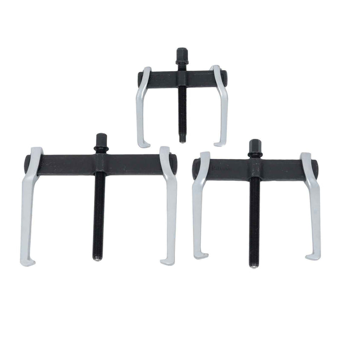 DURAFORCE 3PC 2 Claws Puller Kit 4'' 6'' 8'' For Removal of Pulley Flywheel Bearings Gears