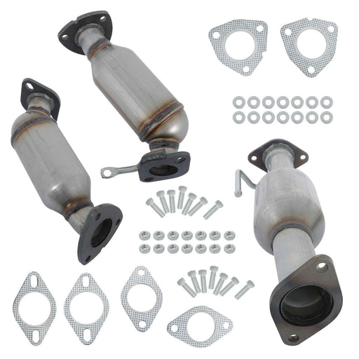 DURAFORCE 3Pcs Catalytic Converter Set For Buick Enclave/Chevy Traverse/GMC Acadia 2009-17