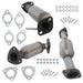 DURAFORCE 3Pcs Catalytic Converter Set For Buick Enclave/Chevy Traverse/GMC Acadia 2009-17