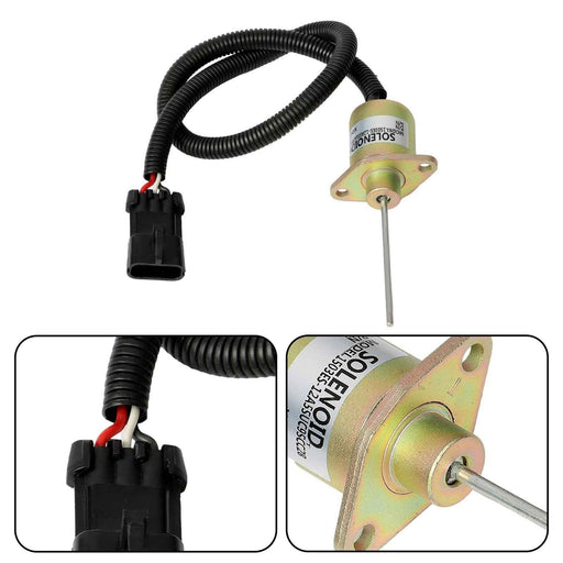 DURAFORCE Engine Fuel Shutoff Solenoid 12V SA-5019-12 1503ES-12A5SUC9SCC28 Stop Solenoid