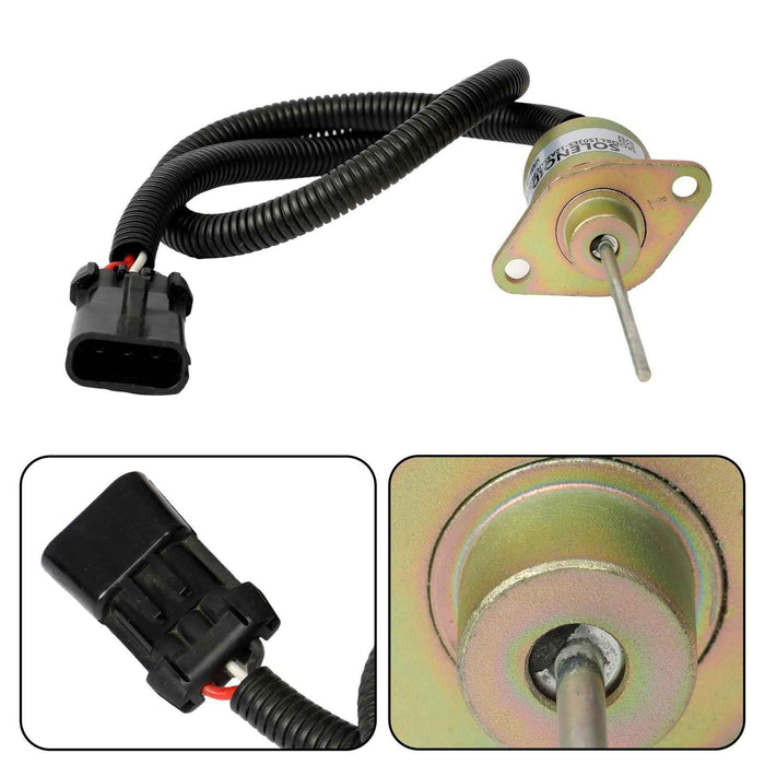 DURAFORCE Engine Fuel Shutoff Solenoid 12V SA-5019-12 1503ES-12A5SUC9SCC28 Stop Solenoid