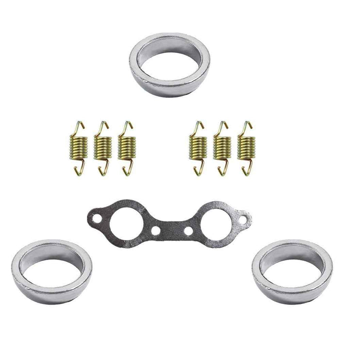 DURAFORCE Exhaust Pipe Donut Gasket Kit 2010-2012 For Polaris Ranger XP 800 4x4 EFI New