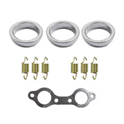 DURAFORCE Exhaust Pipe Donut Gasket Kit 2010-2012 For Polaris Ranger XP 800 4x4 EFI New