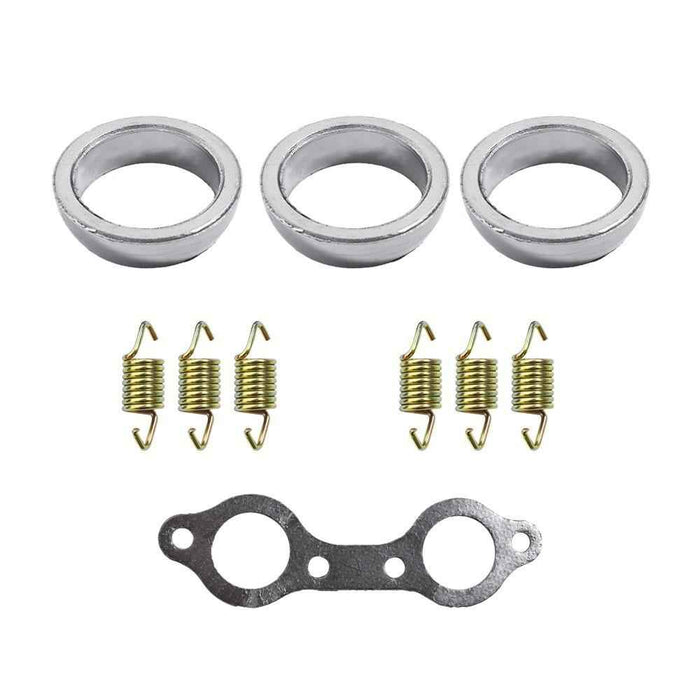 DURAFORCE Exhaust Pipe Donut Gasket Kit 2010-2012 For Polaris Ranger XP 800 4x4 EFI New