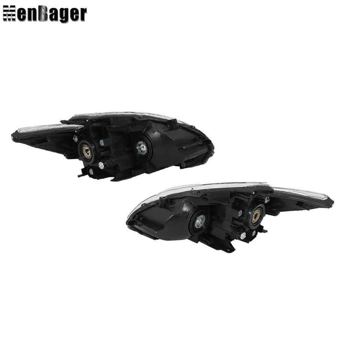 DURAFORCE Halogen Headlights For 2012-2013-2014-15 Toyota Prius Chrome Housing Left+Right