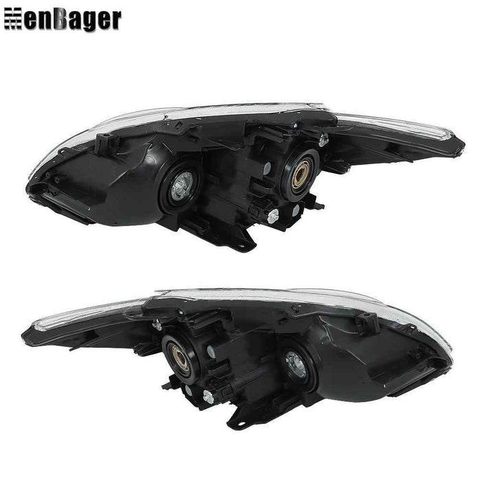 DURAFORCE Halogen Headlights For 2012-2013-2014-15 Toyota Prius Chrome Housing Left+Right