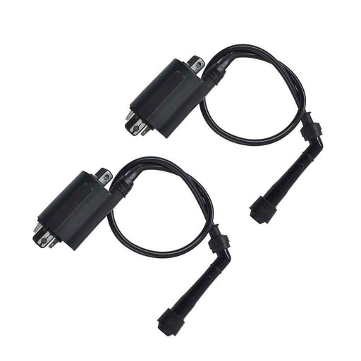 DURAFORCE Set Of 2 Ignition Coils Fit For Kawasaki EX500 NINJA 500 500R 1987-2009 New
